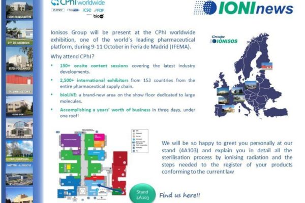 IONISOS to Present at CPHI Exhibition News