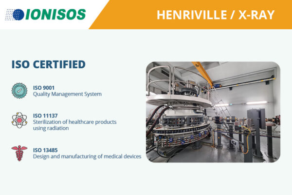 Henriville’i tootmiskoht on saanud ISO 9001, 11137 ja 13485 sertifikaadid