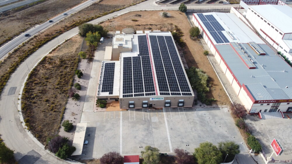 SITE de Tarancon et panneaux solaires